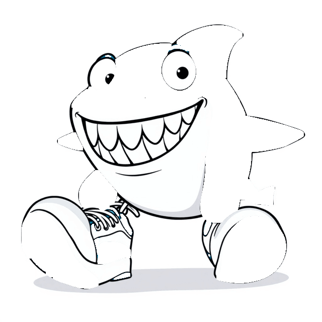 Squalo Sneakerino ToonTone color challenge